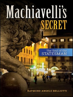 cover image of Machiavelli's Secret
